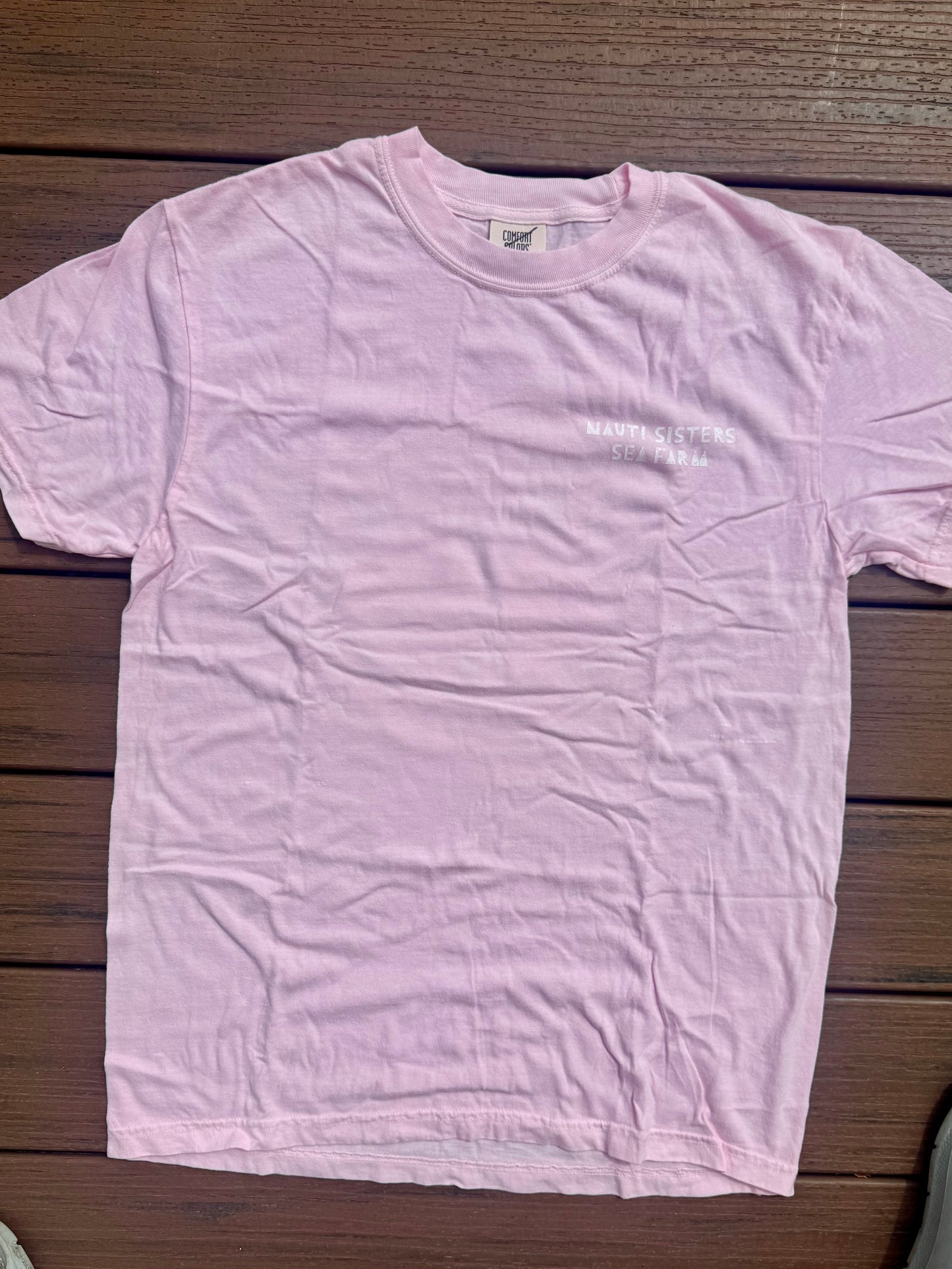 Pink Nauti T - Comfort Colors