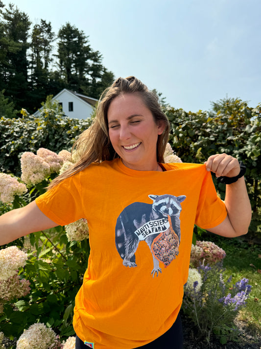 Orange Flyn Racoon T!
