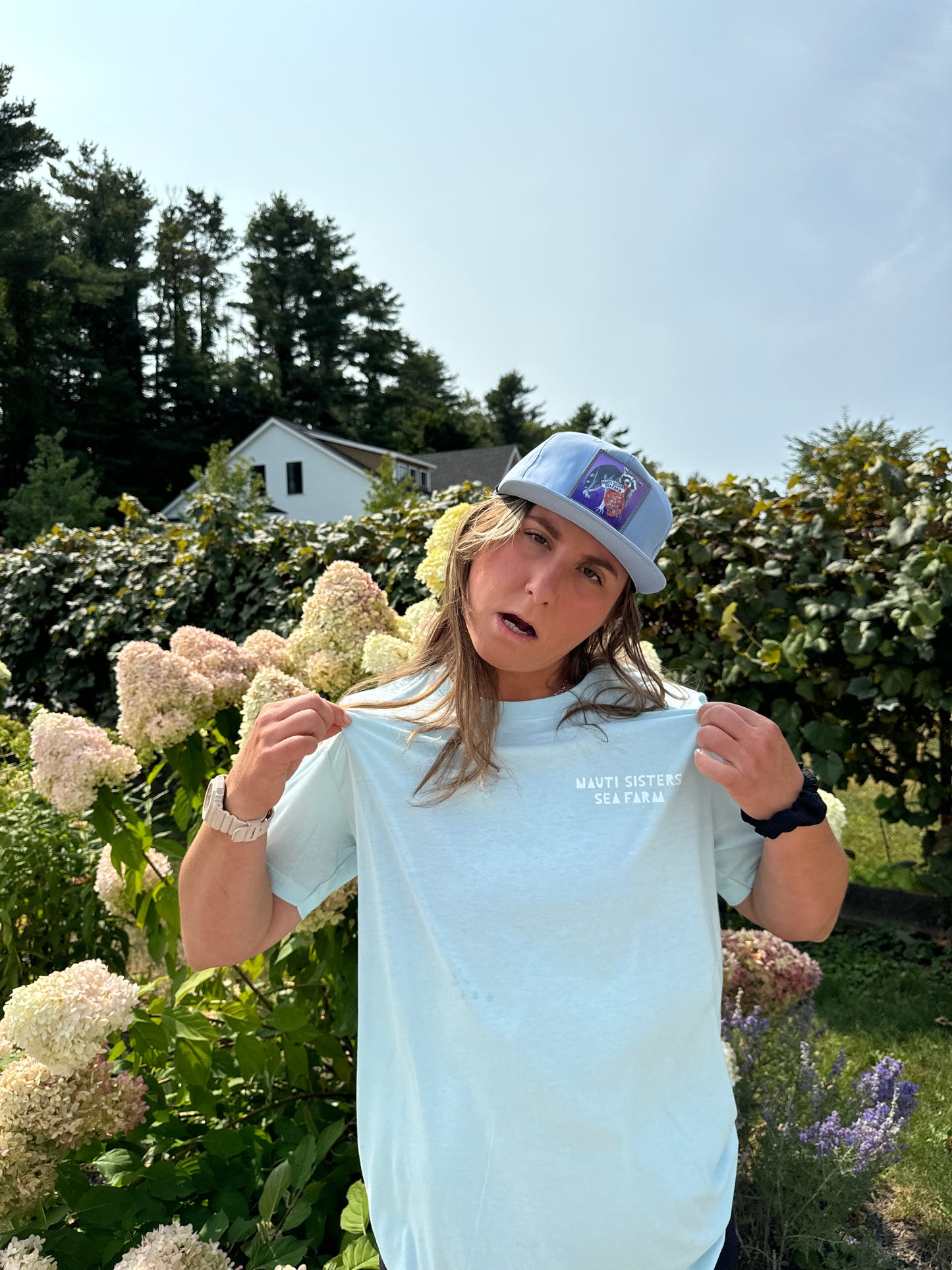 Light blue soft Nauti T!