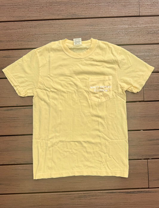 Yellow Nauti T - Comfort Colors